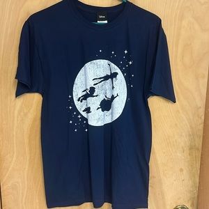 Disney Peter Pan Graphic T-Shirt | Navy Size Medium